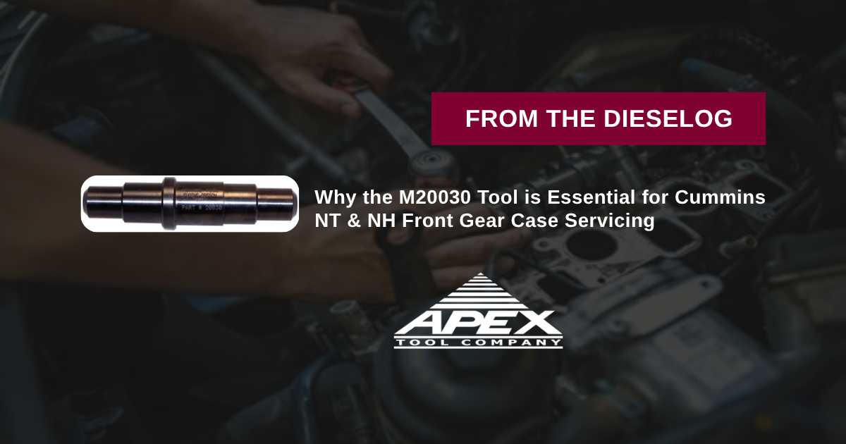 M20030 Cummins NT NH Gear Case Accessory Drive Bushing Remover and Installer Tool